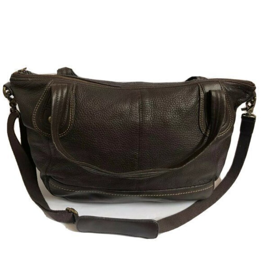 The Sak Handbag Shoulderbag Brown Leather Satchel